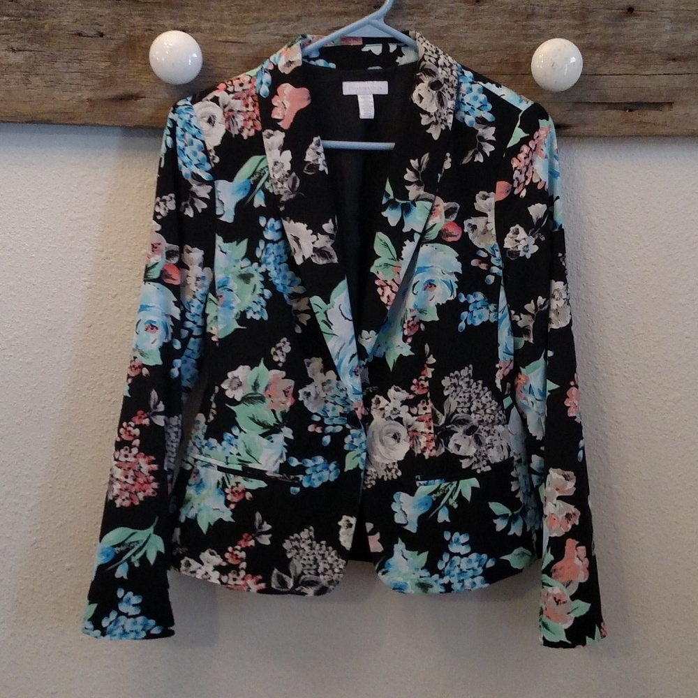 SOLD Floral Blazer